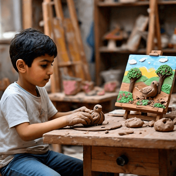 گل بازی در کودکی